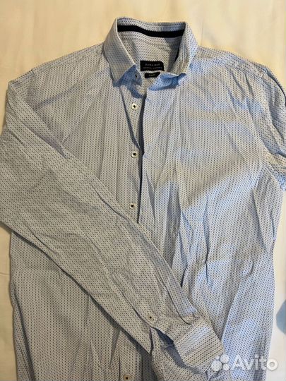 4 мужские рубашки пакетом, размер М Zara