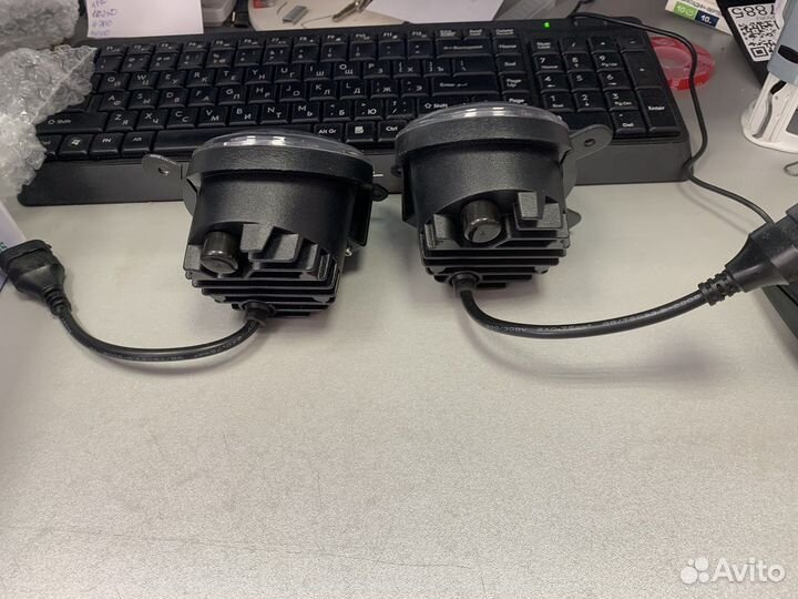 Противотуманные фары, светодиодны ваз Granta седан