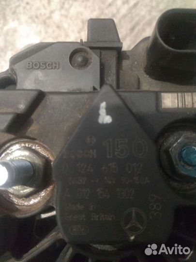 A0124615012 генератор Мерседес