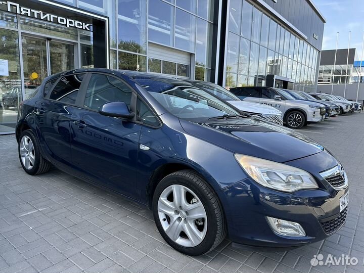 Opel Astra 1.4 AT, 2011, 174 874 км