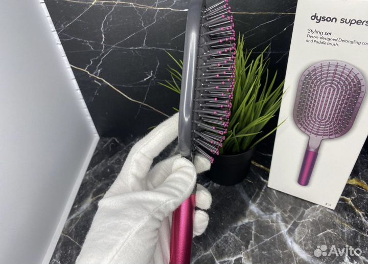 Расческа Dyson 2в1 с гребешком Deluxe Новая