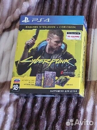 Новый Cyberpunk 2077 Steelbook Edition