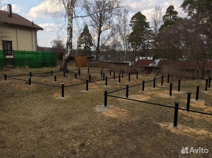 Винтовые сваи для фундамента