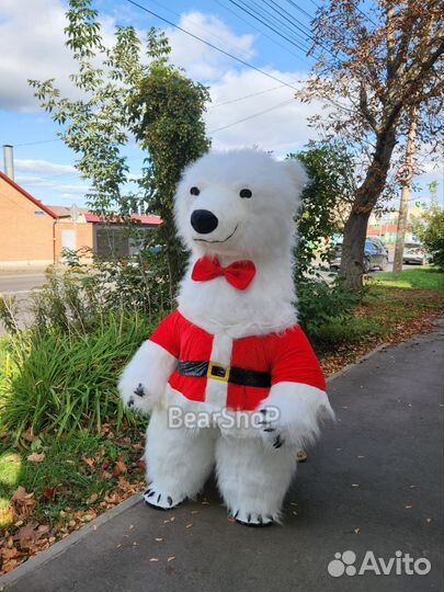 Мишка в Новогоднем костюме 2метра