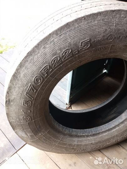 Шина рулевая 315 70 r22, 5
