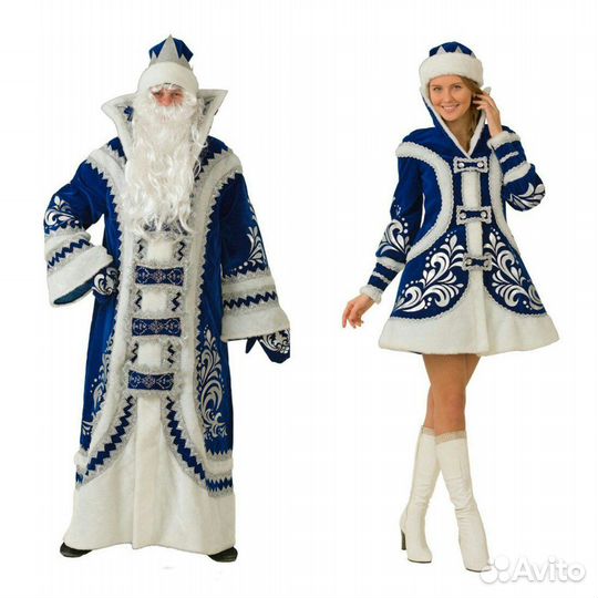 Костюм деда мороза и снегурочки