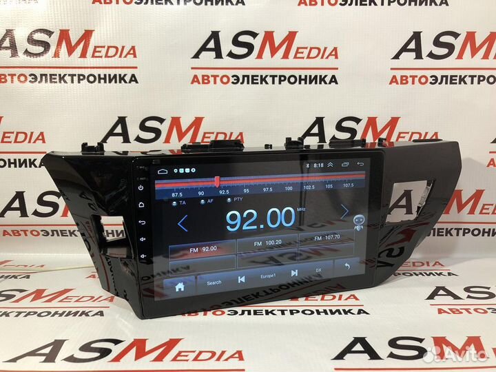 Автомагнитола android Toyota corolla 2013+