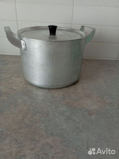 Кастрюля алюминиевая, 6 литров