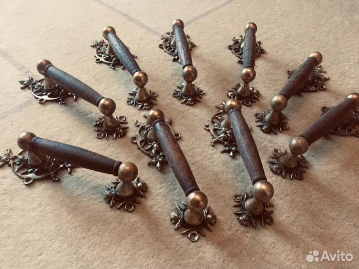 Ручка дверная входные парадные Ампир Раритет