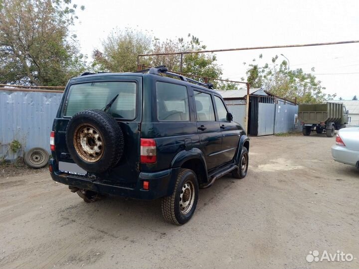 УАЗ Patriot 2.7 МТ, 2009, 105 000 км