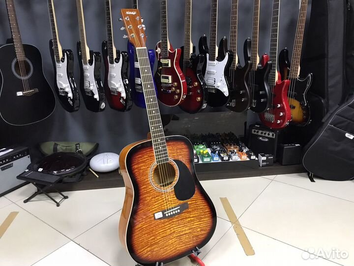 Акустическая гитара новая Homage LF-4110T-SB