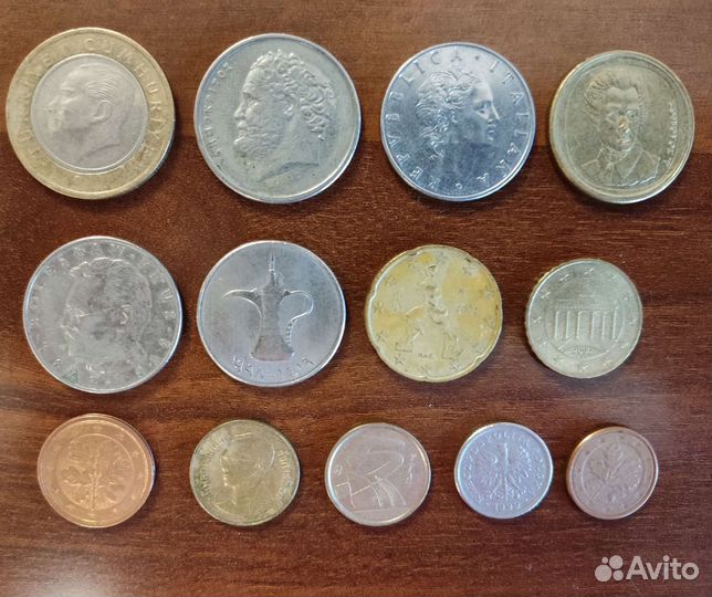 Монеты разных стран