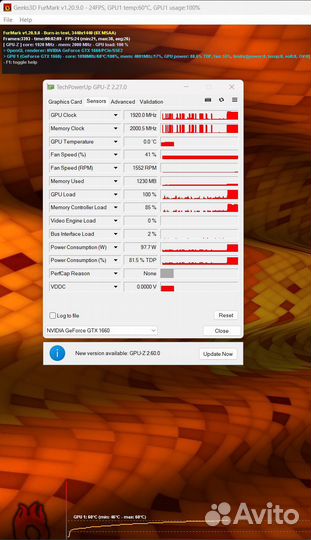 Видеокарта gtx 1660 Zotac