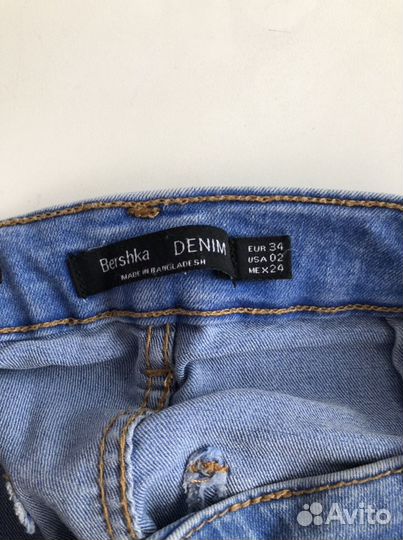 Шорты джинсовые