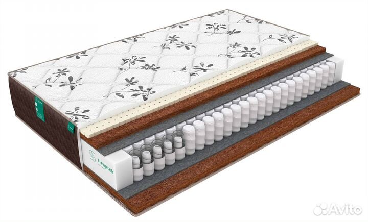 Матрас Sleeptek Duplex SoftStrong Cocos 120*190