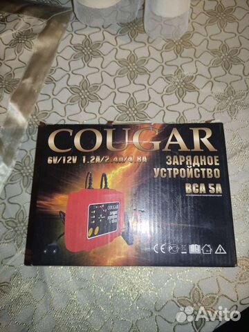 Cougar 6V/12V зарядное устройство BCA 5A