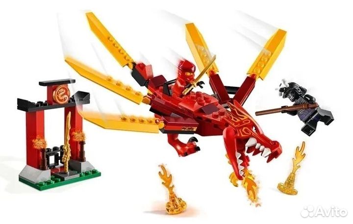 Конструктор lego Ninjago 71701 Огненный дракон Кая