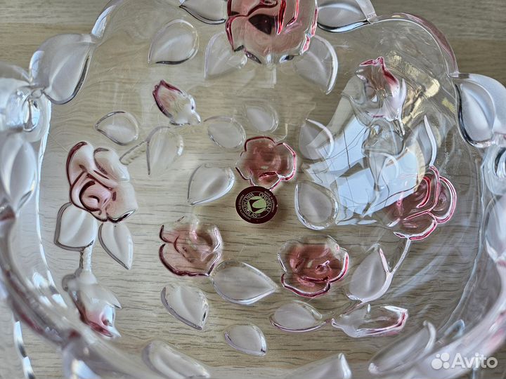 Ваза корзинка конфетница Walther Glas