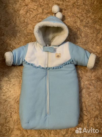 Конверт детский зимний