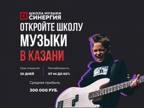 Франшиза школы музыки Синергия в Казани