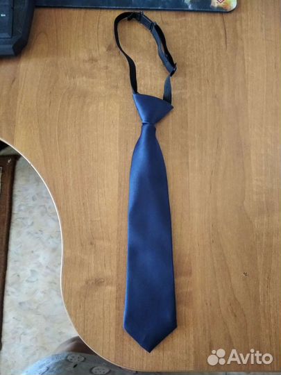 Галстук синий