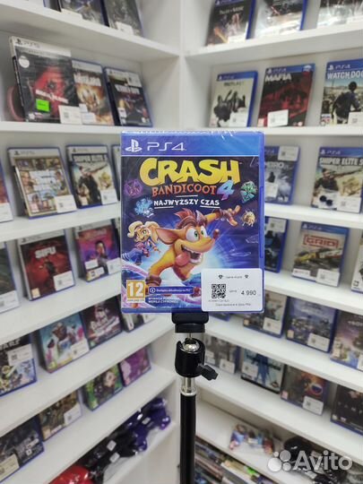 Crash bandicoot 4 диск Sony PS4/PS5