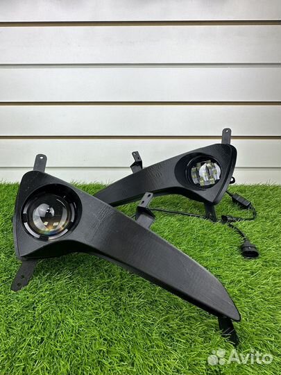 Рамки птф/туманки Hyundai Solaris 1 рестайлинг