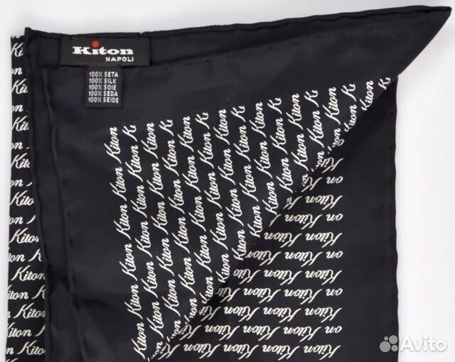 New. Kiton Napoli платок Silk