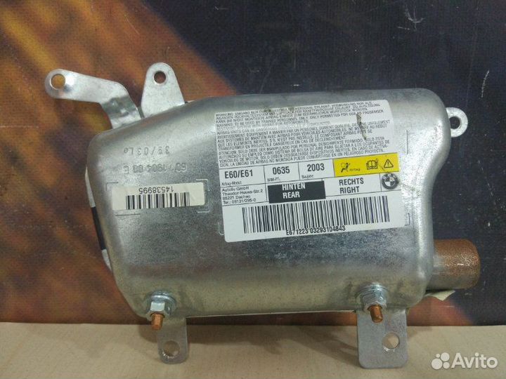 Подушка безопасности правая Bmw 525I E60 M54 2003