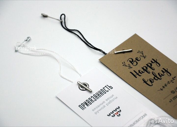 Бирки с логотипом