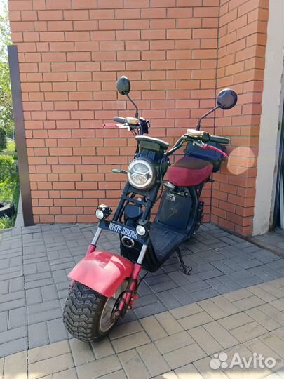 Электроскутер White Siberia /City-Coco