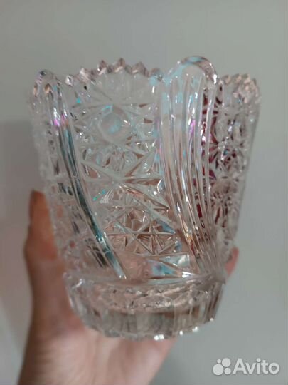 Ваза хрустальная СССР