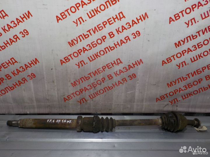 Привод передний правый левый Форд Фокус 1 1.6л мт