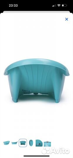 Детская ванночка с термометром