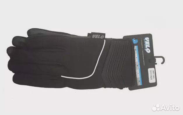 Перчатки 5111525-M с длинными пальцами, с белой по