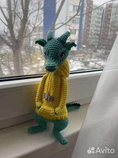 Мягкая игрушка дракон