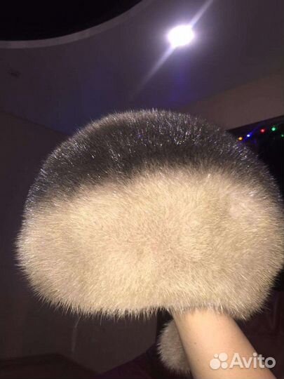 Норковый берет