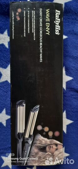 Плойка для волос волна