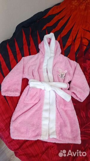Халат банный детский на 4-5-6 лет