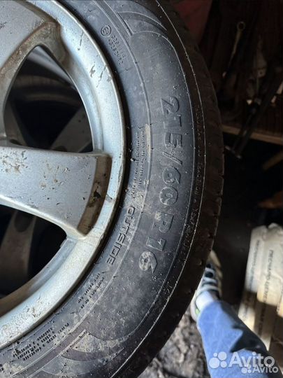 Nokian nordman sx2 215 60 r16 диски 5х100