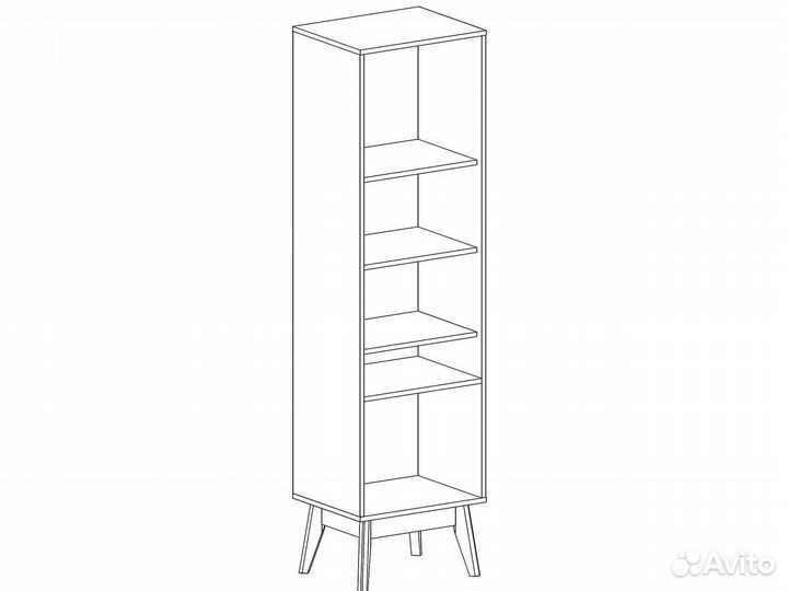 Новый Шкаф-витрина 