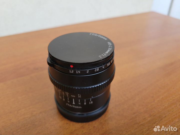 TTArtisan 50mm F1.2 Canon eos-M, coстоянии нoвого