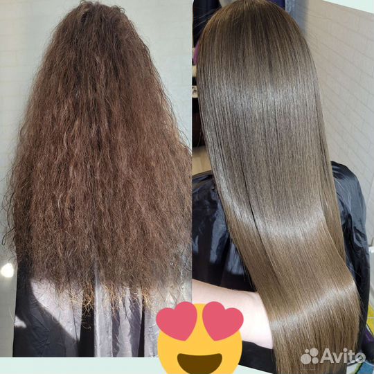 Кератиновое выпрямление/Ботокс/Нанопластика