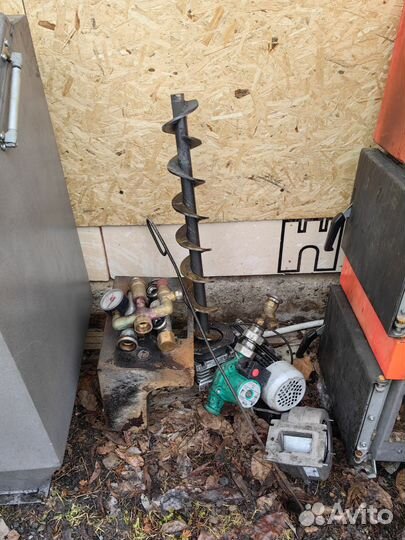 Автоматический котел твердотопливный