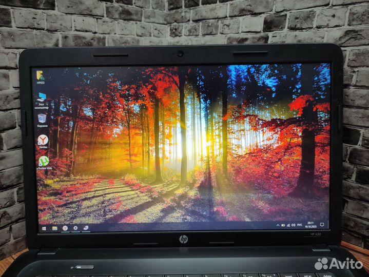 Шустрый ноутбук HP 6gb/ssd 256/hdd 500