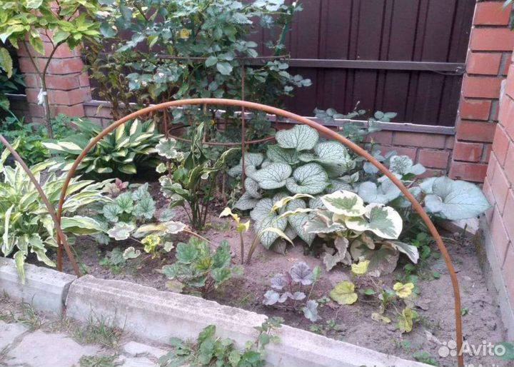 Кованая опора для растений