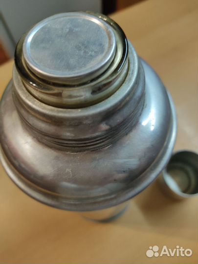 Термос со стеклянной колбой 1,2 л