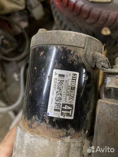 Стартер suzuki гранд vitara SX-4