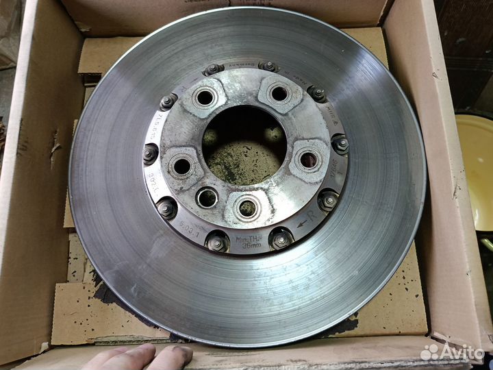 Тормозные диски Porsche Cayenne 957 Turbo S