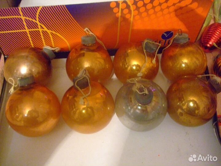 Елочные игрушки СССР